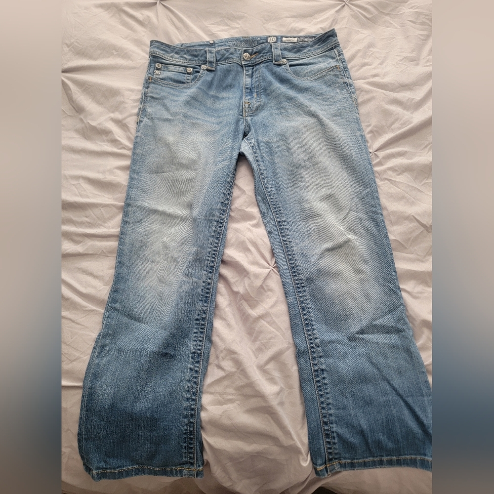 Miss Me Boyfriend Capri's Size 30